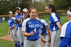 Softball vs Emerson 1  Wheaton College Softball vs Emerson in game 1 of a doubleheader. - Photo By: KEITH NORDSTROM : Wheaton, Softball